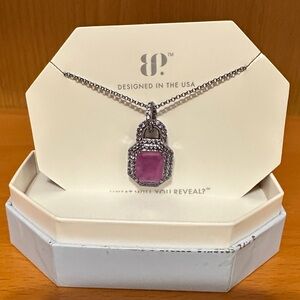 Bomb party OG- Elegant Purple Pendant Necklace